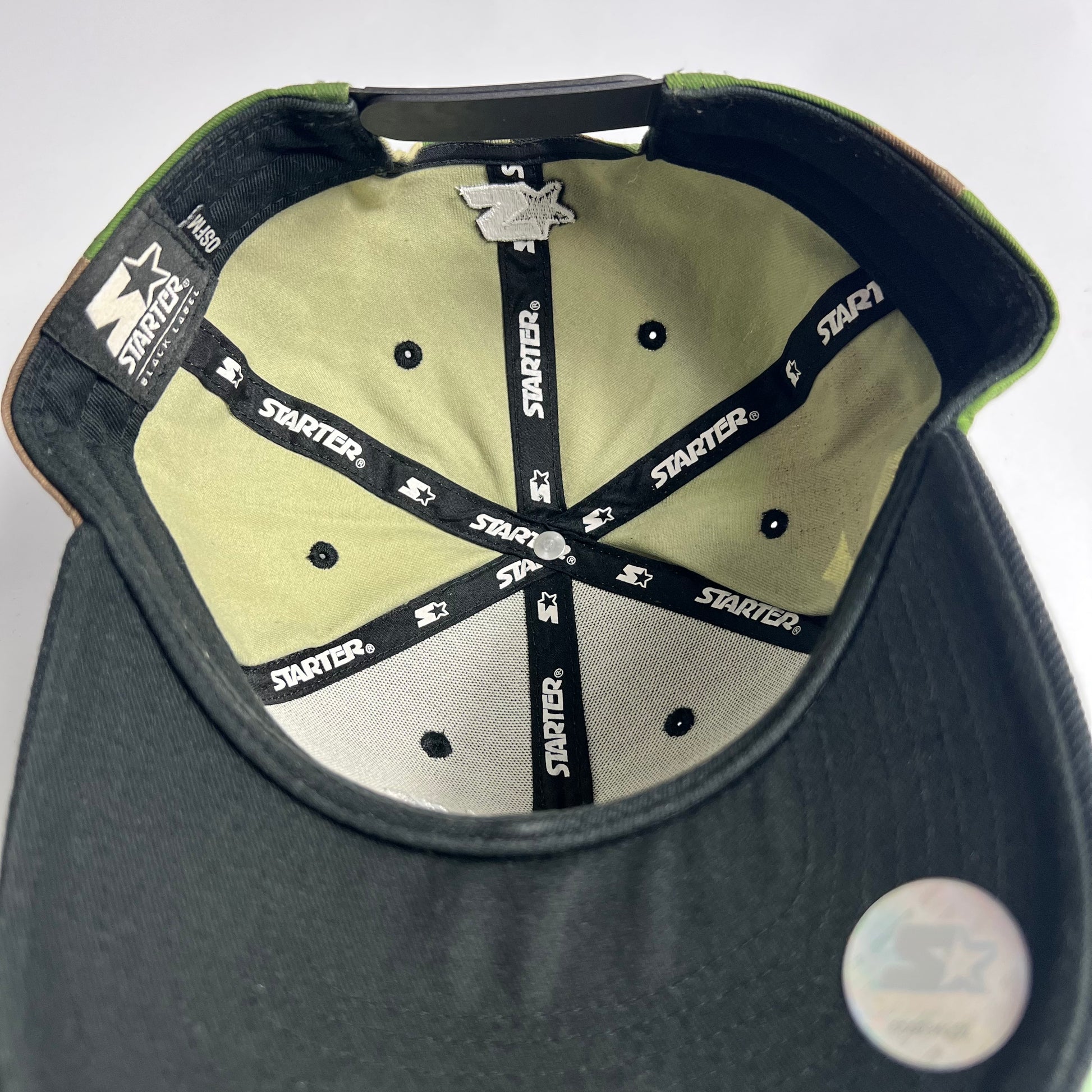 Y2K Starter x Space Monkeys Snapback Cap - Cats on Stacks VNTG
