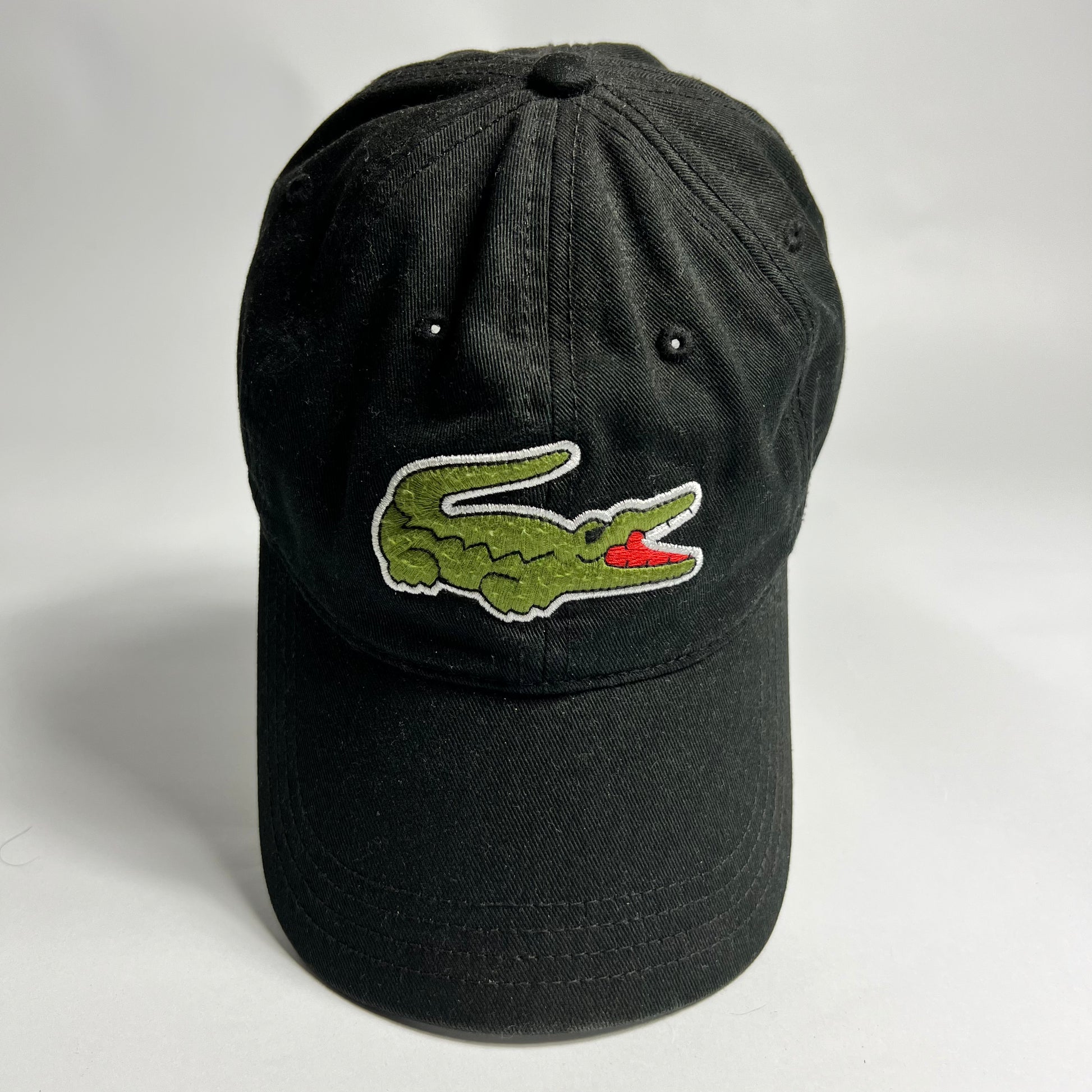 Lacoste Big Croco Strapback Cap - Cats on Stacks VNTG