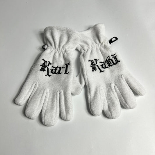 Y2K Karl Karni Handschuhe M / L - Cats on Stacks VNTG