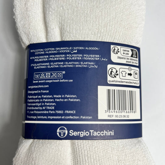 Sergio Tacchini Tennissocken 3er Pack 43-46 - Cats on Stacks VNTG