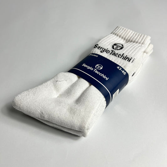 Sergio Tacchini Tennissocken 3er Pack 43-46 - Cats on Stacks VNTG