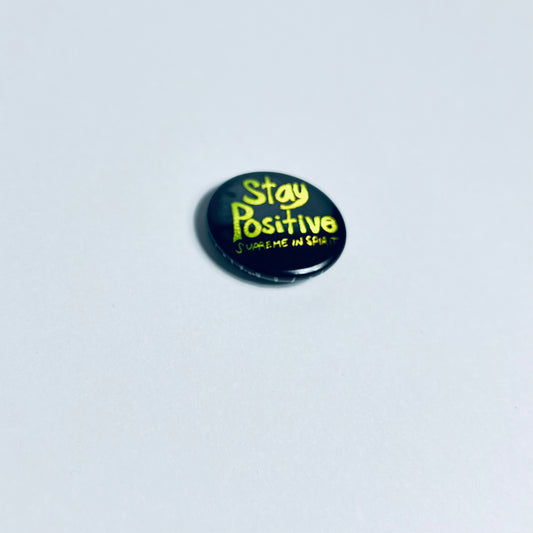 Supreme Stay Positive Pin - Cats on Stacks VNTG