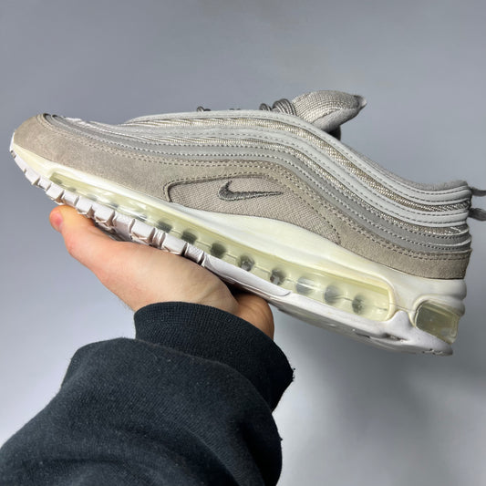 Nike Air Max 97 Gray Cobblestone 44 / 921826-002 - Cats on Stacks VNTG