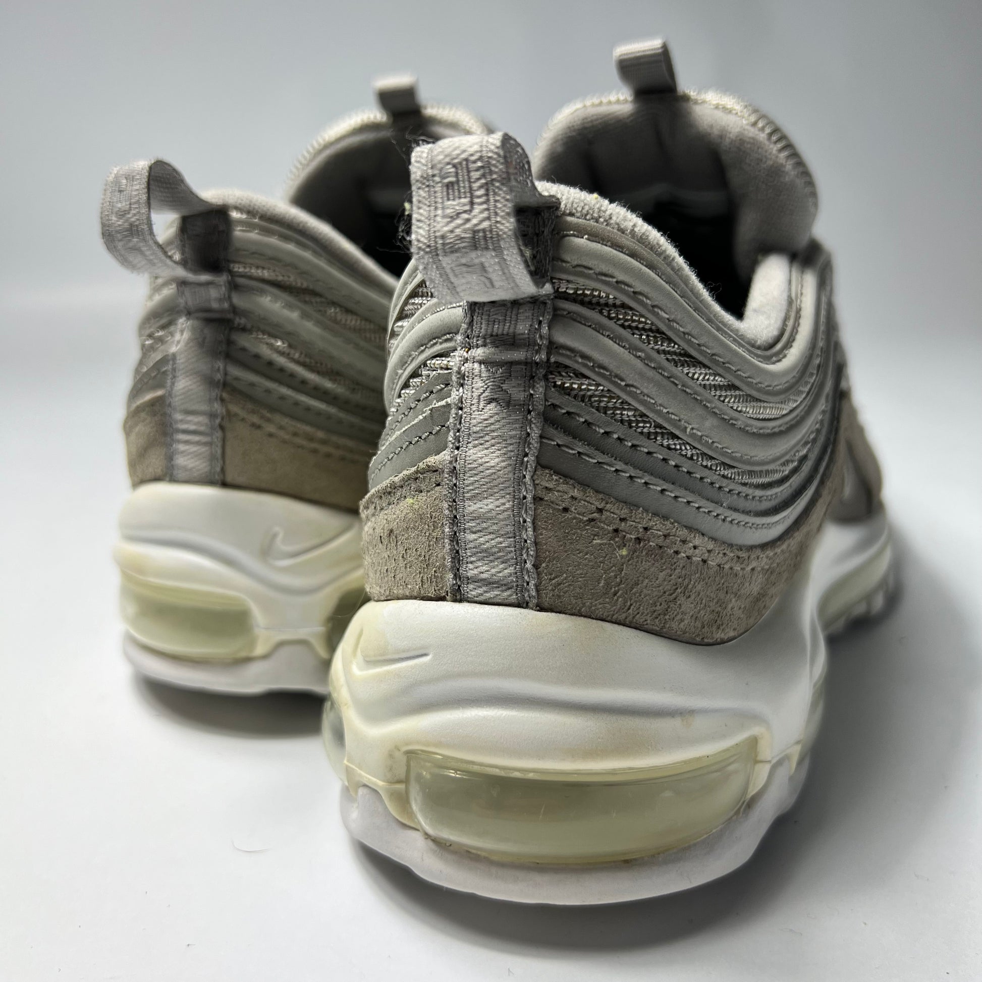 Nike Air Max 97 Gray Cobblestone 44 / 921826-002 - Cats on Stacks VNTG