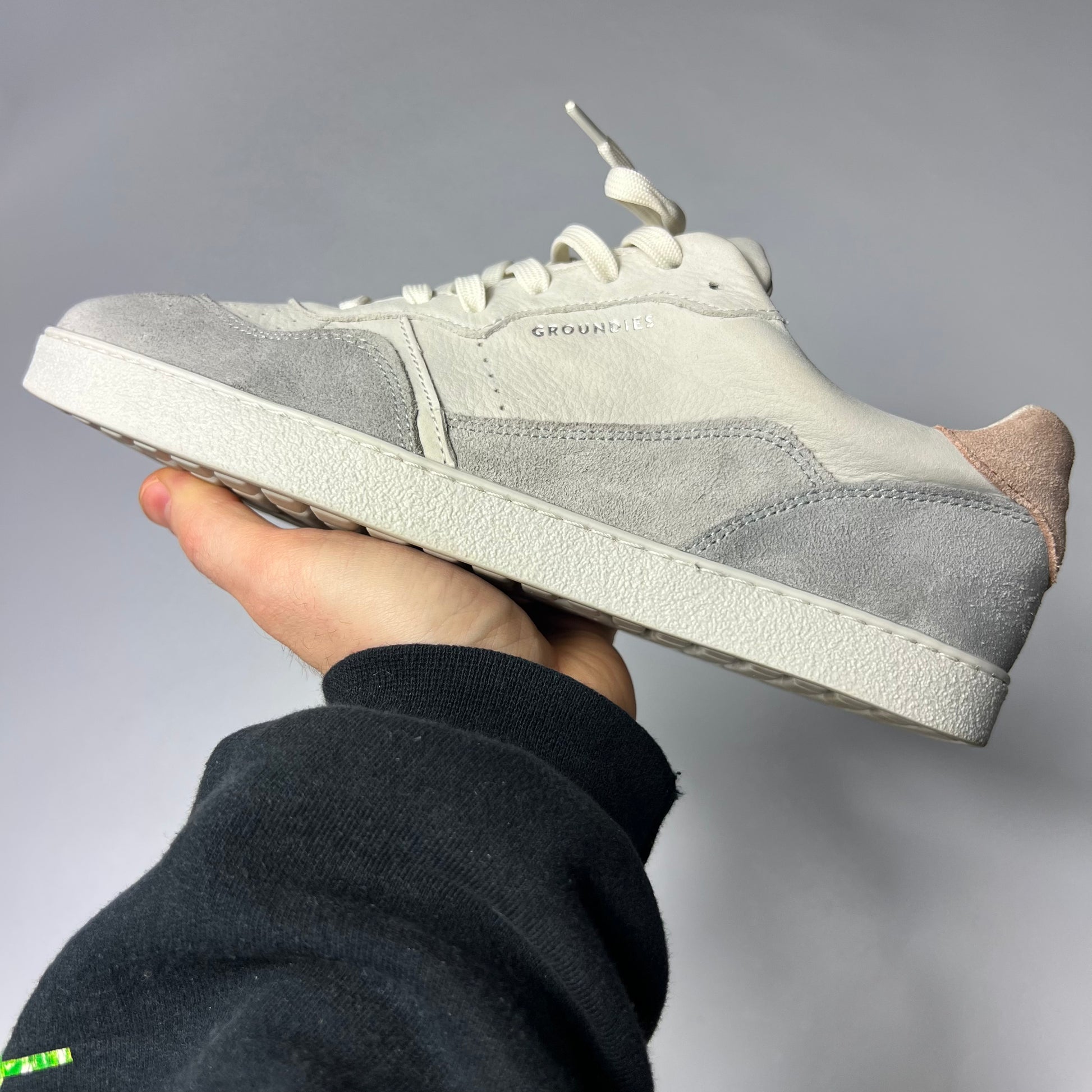 GROUNDIES Nova GS1 Gray Barfuß Sneaker 40 / GND-120112-16-H - Cats on Stacks VNTG