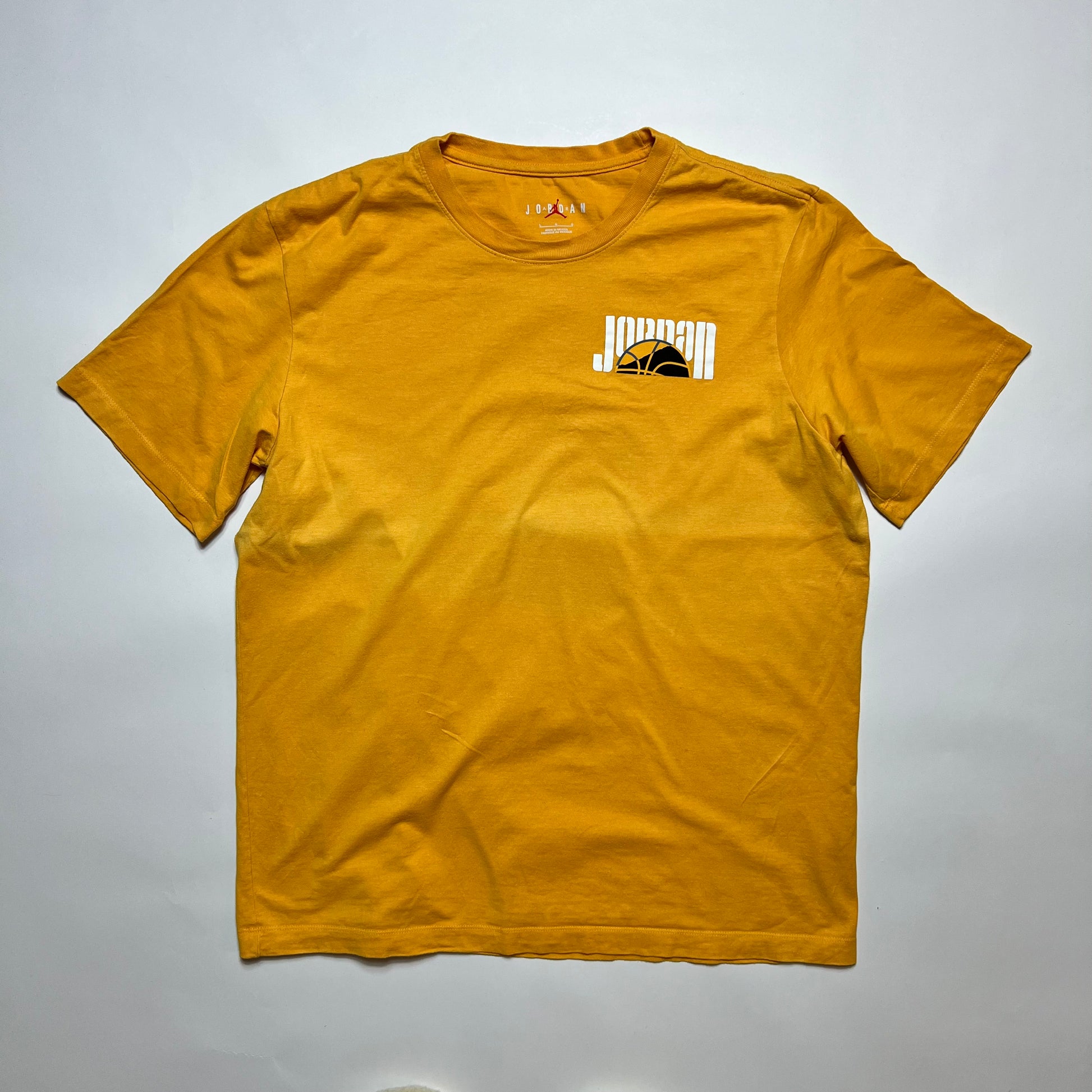 Air Jordan Jumpman Yellow Brick T-Shirt L - Cats on Stacks VNTG