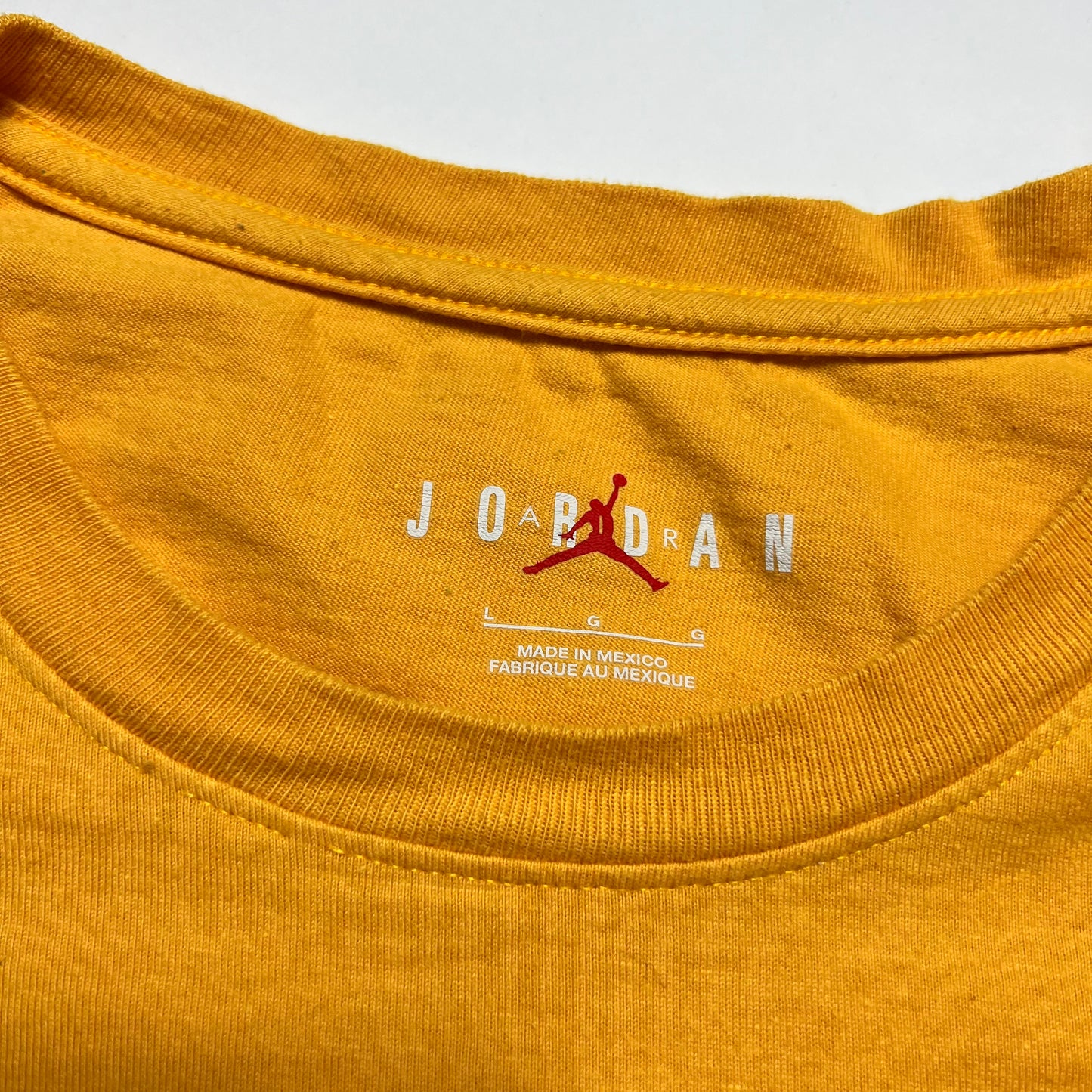 Air Jordan Jumpman Yellow Brick T-Shirt L - Cats on Stacks VNTG