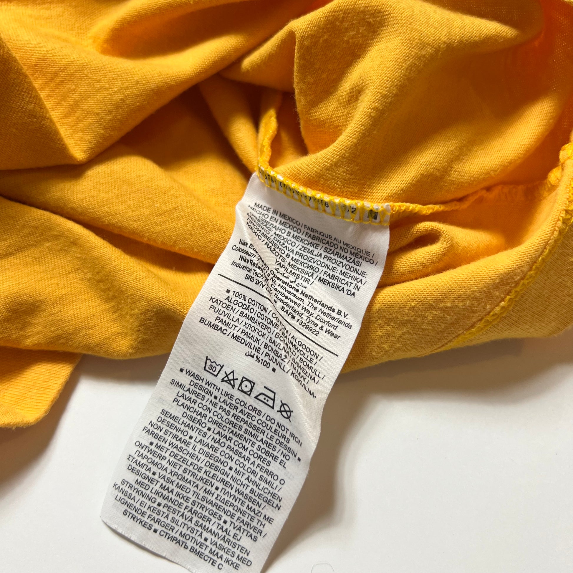 Air Jordan Jumpman Yellow Brick T-Shirt L - Cats on Stacks VNTG