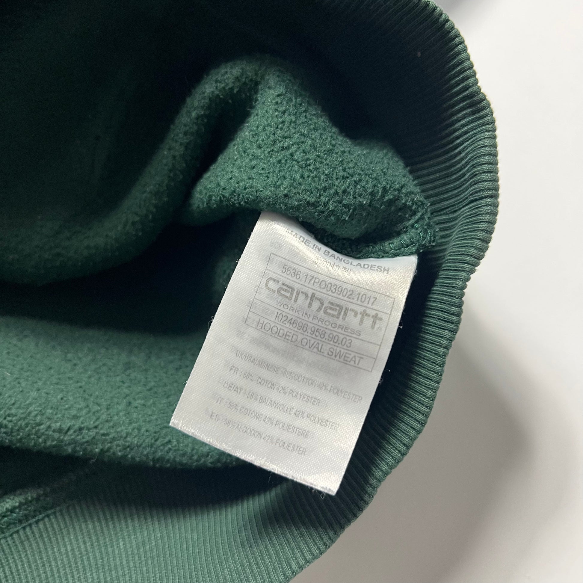 Carhartt Green Hooded Oval Sweat Hoodie XL - Cats on Stacks VNTG