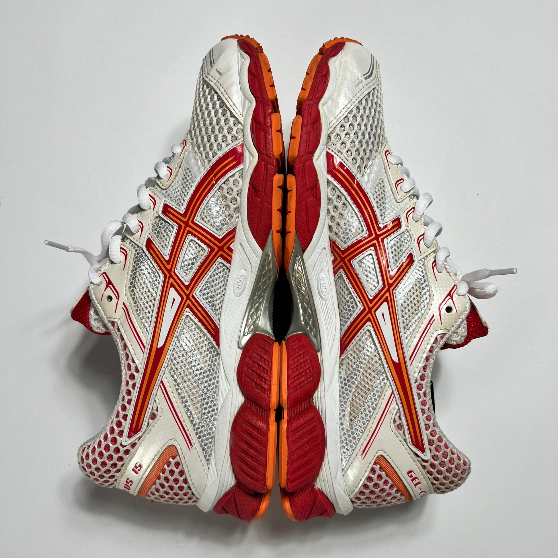 Y2K Asics Gel Cumulus 15 Blood Orange 41 / T3C5N Vintage Style - Cats on Stacks VNTG