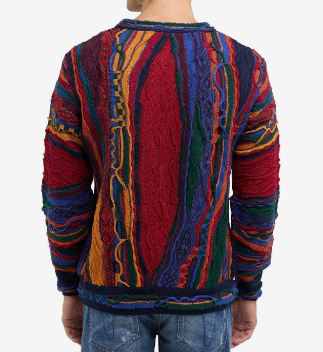 Carlo Colucci 'De Prezzo' Crewneck Strickpullover bunt M / L