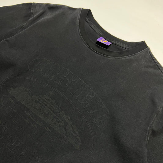Corteiz Rules the World Vintage Fade T-Shirt schwarz M